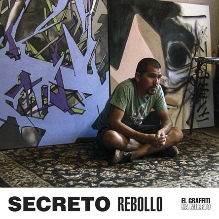 Retrato de Secreto Rebollo en Recorriendo el Trazo